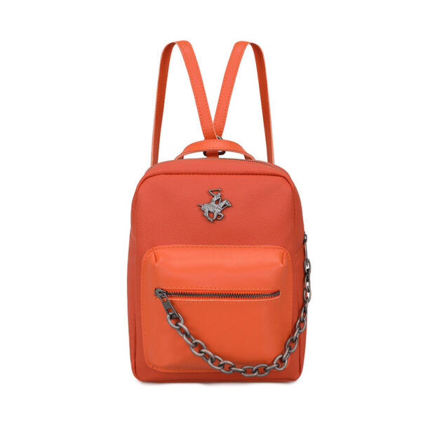Γυναικεία Τσάντα Πλάτης Χρώματος Πορτοκαλί Beverly Hills Polo Club 668BHP0201